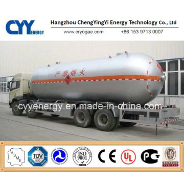 Chemische LNG Flüssige Sauerstoff Stickstoff Kohlendioxid Argon Kraftstofftank Auto Semi Trailer